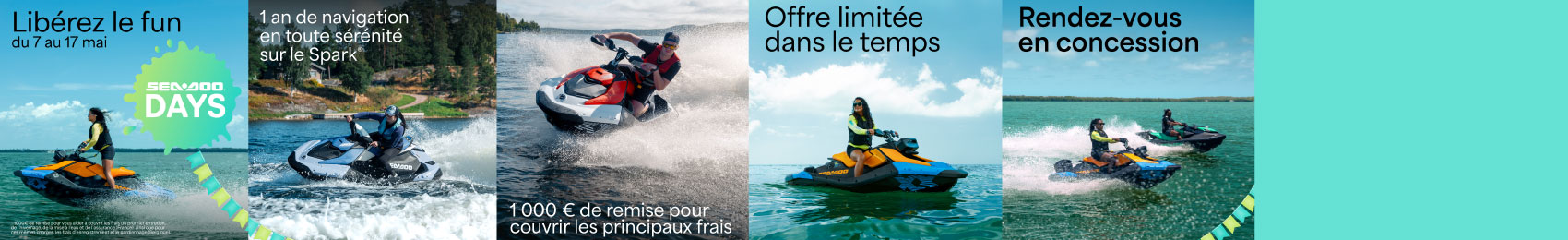 Bannière desktop Sea-Doo Days 2026