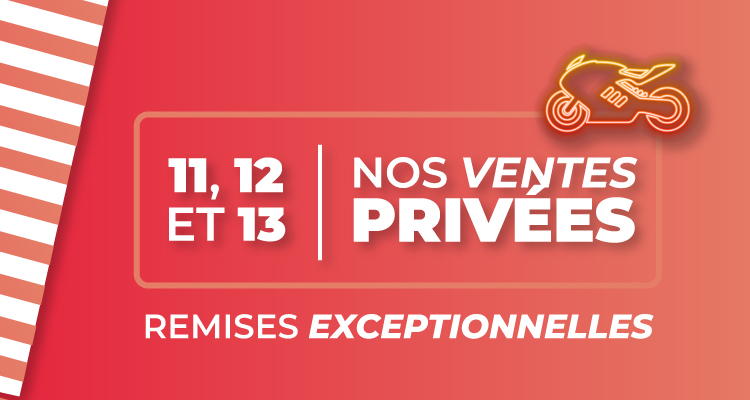 Nos ventes privées !