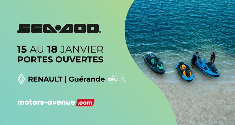 🟡 SEA-DOO débarque aux Portes Ouvertes Renault Guérande ! 🌊🚤