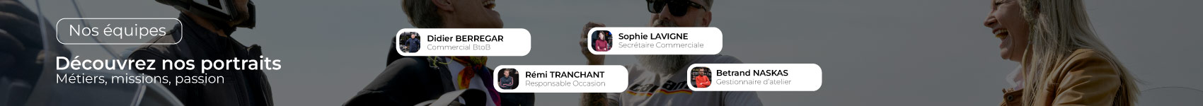 Bannière vertical Portraits Collaborateurs